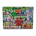 Zerodis Mini Labirinto di Legno Puzzle Labirinto Interattivo Modello Carino Gioco di Apprendimento Eduactional Artigianato Giocattoli Magnetici per Bambini in età Prescolare(2#)