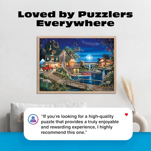 Rompecabezas Buffalo Games - Autumn Memories, 500 piezas para adultos | Hecho en EE.UU., tablero reciclado, incluye póster, tamaño final 21,25 x 15 pulgadas, arte enmarcable y apto para regalo miniatura 5