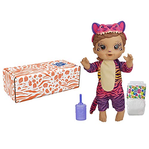 Muñeca Baby Alive Rainbow Wildcats con accesorios miniatura 4