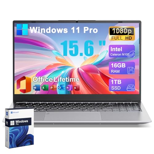 Image of 16 Inch 2.5K IPS Gaming Laptop Computer, AMD Ryzen 7 6800H (8GB RAM | 256GB SSD)