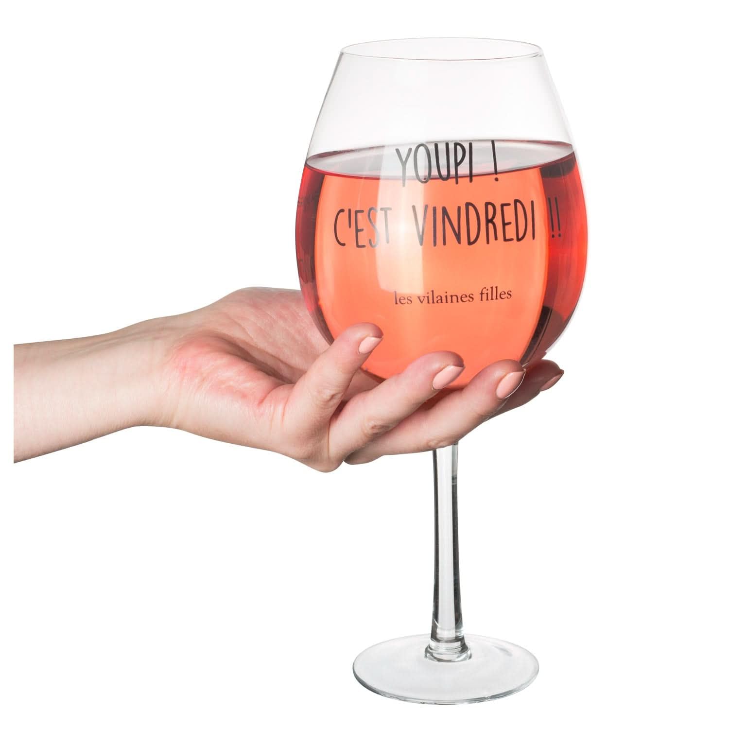 Verre à Vin Lolita - Cette Sorcière Est De Retour, édition Collection Rose