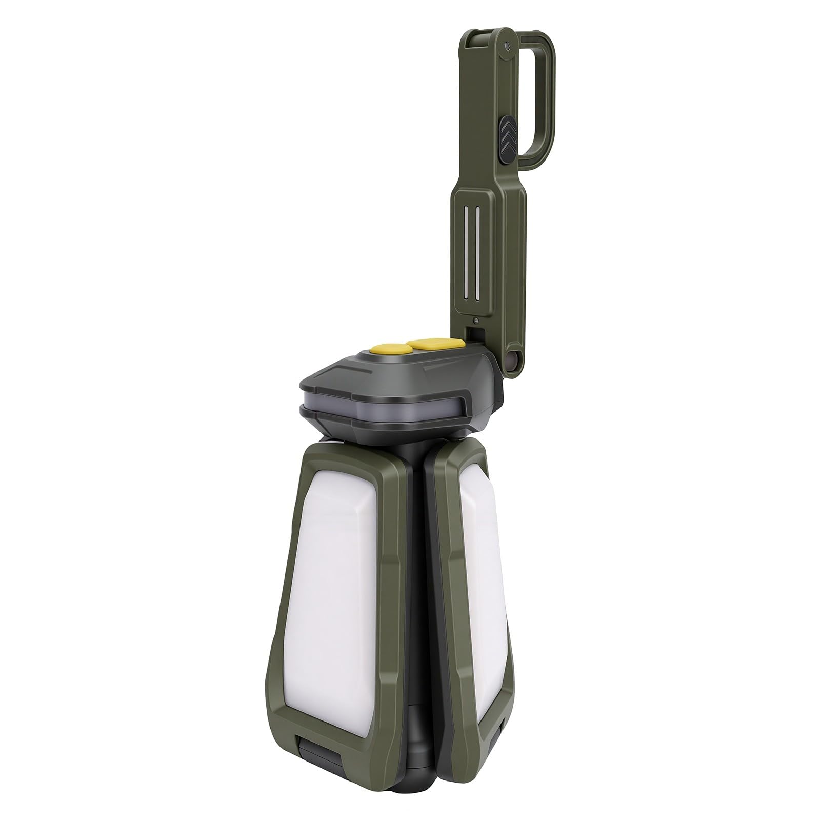 AMONIDA Linterna de Camping LED Recargable 2000 Lm (Linterna de camping | con Cabezal Ajustable con Inclinación de 160° Batería de 4000 MAh Base Magnética Impermeable IP54 para Emergencias de