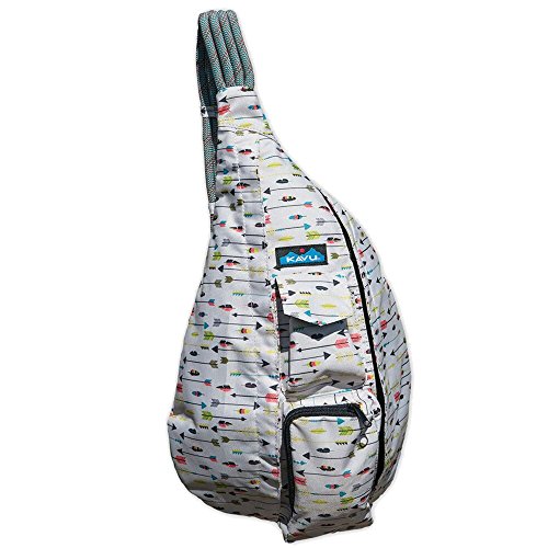 KAVU Original Rope Sling Bag Polyester Crossbody Backpack - Arrow Dynamic