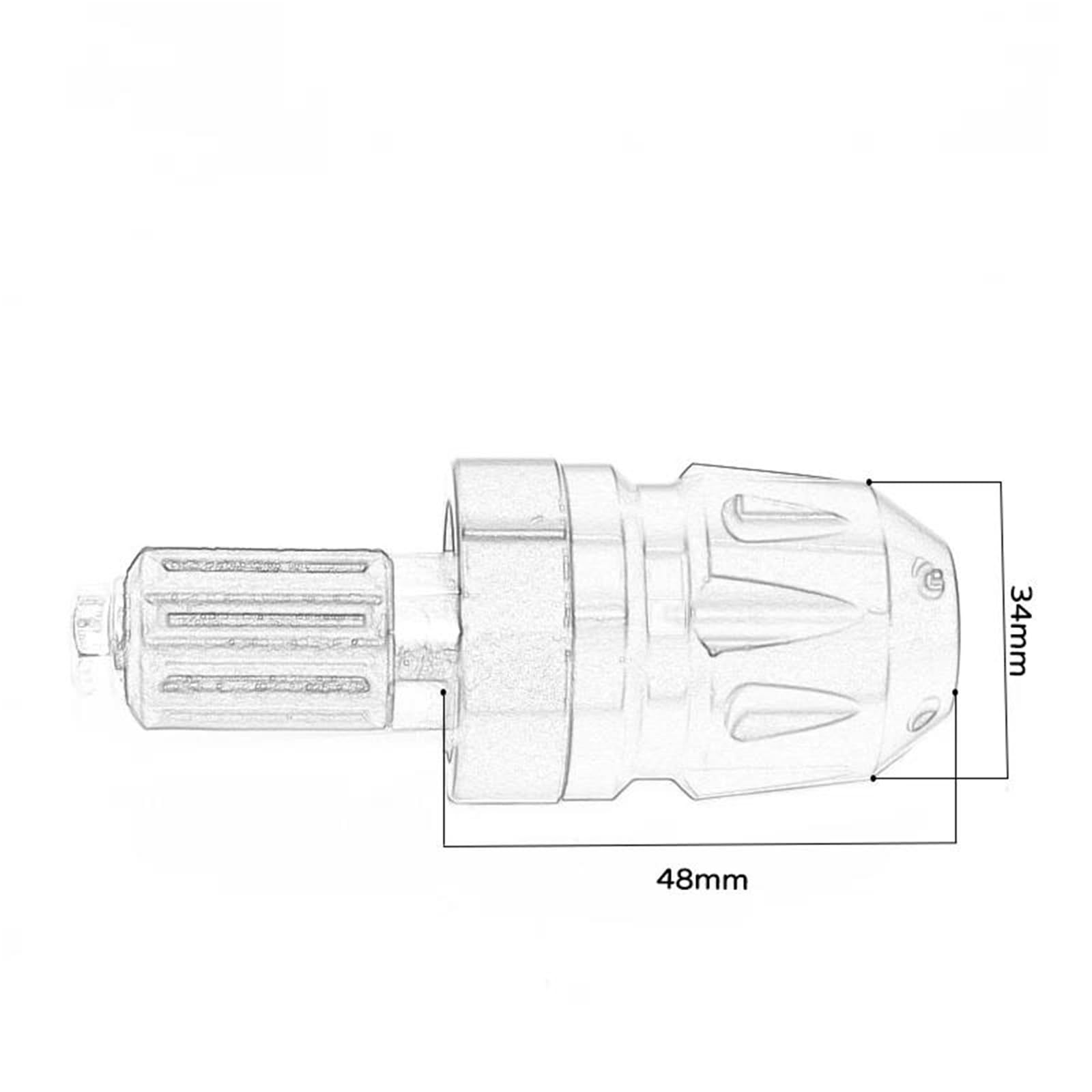Terminales Manillar Moto para SYM para Husky ADV150