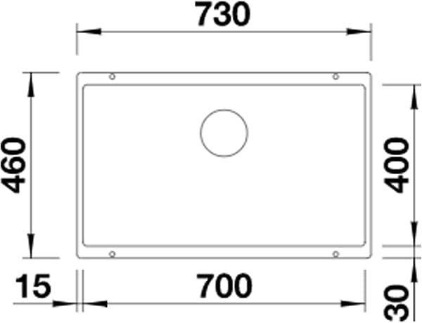 BLANCO Subline 700-U - 4