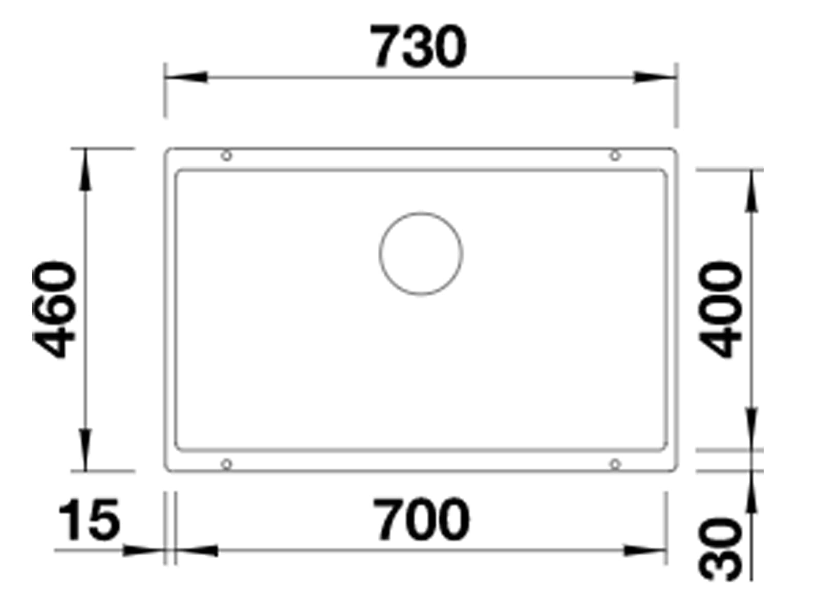 BLANCO Subline 700-U — view 4