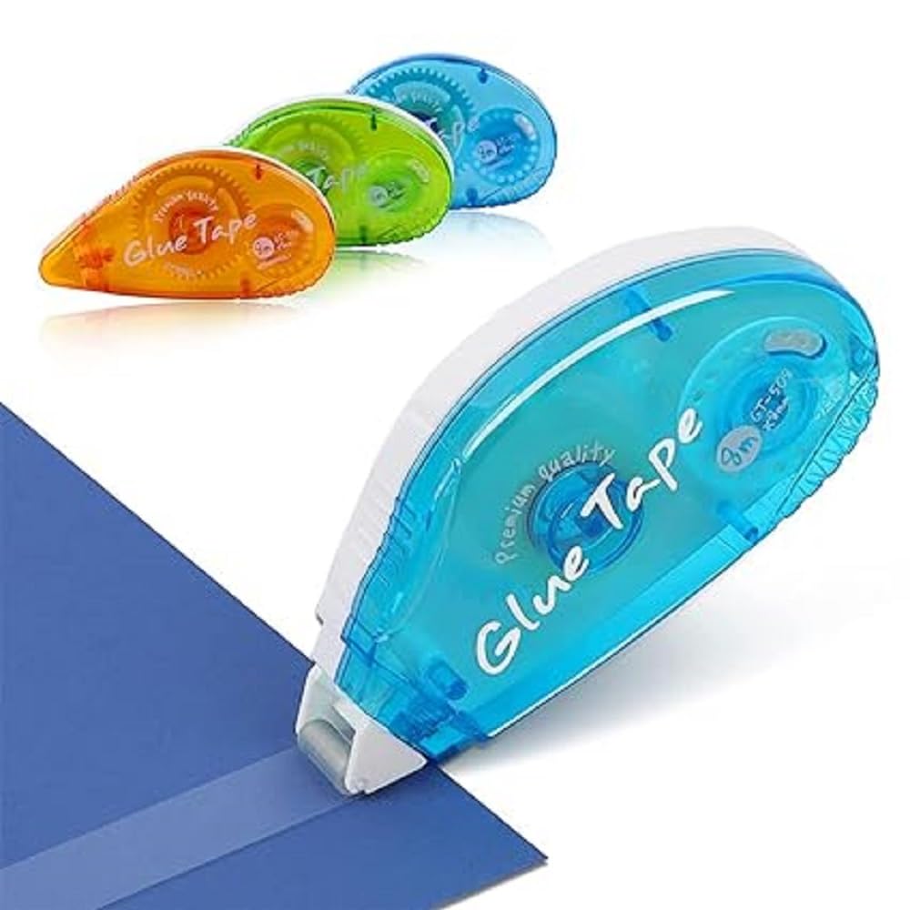 Permanent Adhesive Glue Runner Roller Tapes, Double Sided Tape Roller