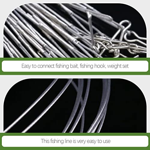 BESPORTBLE Fishing Swivels Leaders 24pcs Metal para Pesca miniatura 5