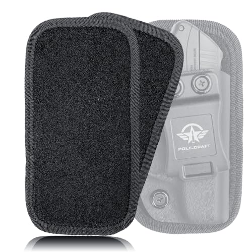 POLE. CRAFT IWB Holster Pad with 2 pcs Universal Holster Padding Comfort & Soft Concealment Wedge Pads in 2 Thicknesses fit All Brands of Gun Holsters Accessories
