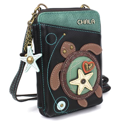 Image of CHALA Wallet Crossbody Cell Phone Purse - Women Faux Leather Multicolor Handbag with Adjustable Strap