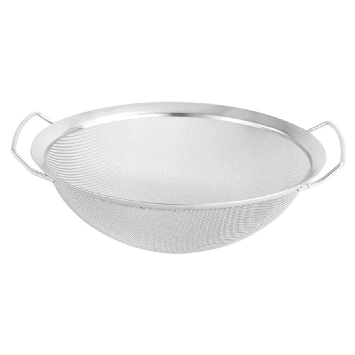 LABRIMP Colador de Malla de Acero Inoxidable Asa para Filtrar Arroz y Verduras en Cocina Doméstica, Utensilio Resistente y Práctico para Labores Culinarias