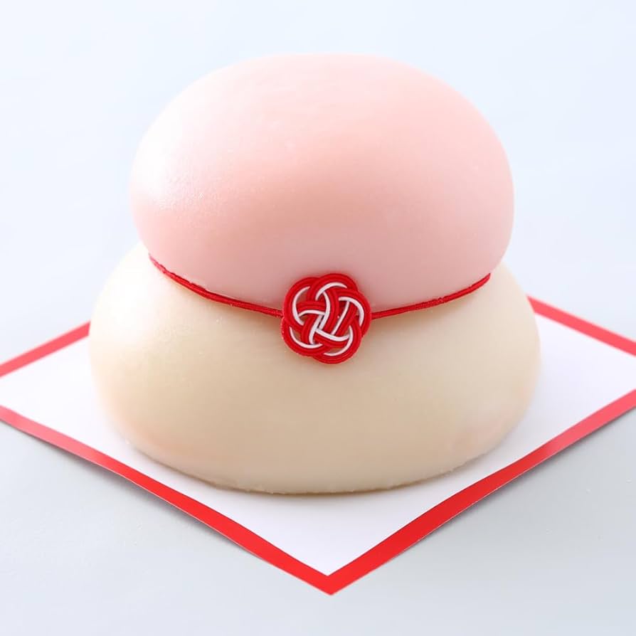 Amazon.co.jp: 鏡餅 鏡もち 丸餅 正月餅 白餅 生餅 杵つき つき