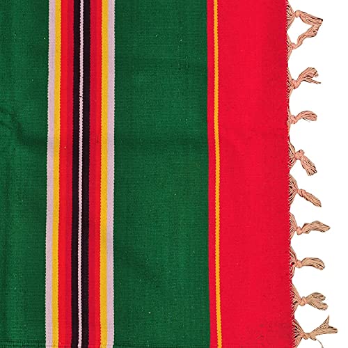 Image of TUNI MANI Original Handloom Bhavani Jamakkalam /Carpet /Rug /Yoga mat /Galicha /Multicolour (Pack of 1) (40 inch x 78 inch inches / 3.3' x 6.5' Feet)
