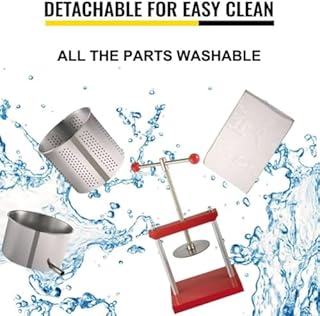 Macchina manuale della pressa per l'estrazione del succo autentico e veloce, separatore multifunzionale dei residui