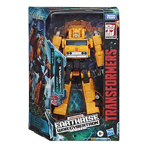 Transformers Toys Generations War For Cybertron: Earthrise Voyager Wfc-E10 Autobot Grapple Action Figure - Kids Ages 8 And Up, 7-Inch #TOP1
