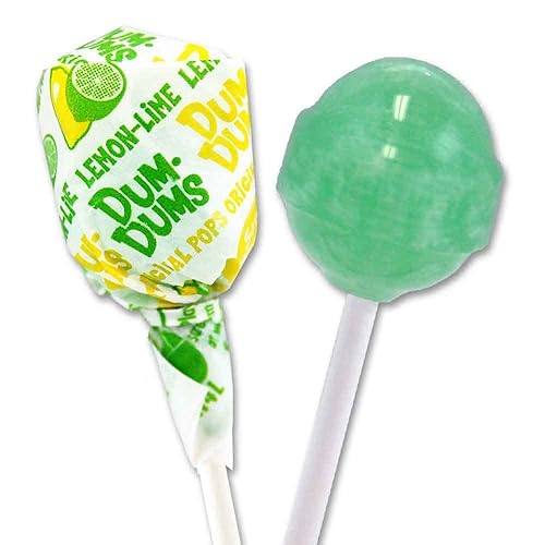 Miniatura 3 de Dum Dums Lollipops sabor limón lima 1-50 Ct bolsa