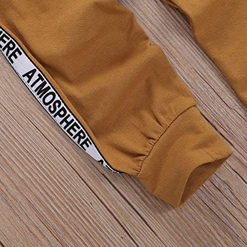 sshybmne Baby Toddler Boy Clothes Letter Striped Long Sleeve Pullover Shirt Top Pants Set Spring Fall Outfit 2Pcs 6 514Rcf8B6nL. AC