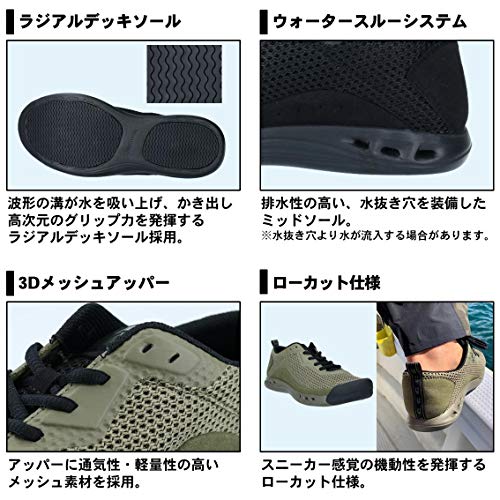 ダイワ(DAIWA) フィッシングシューズ シルバーグレー 29.0 DL-2460 釣り用シューズ 3枚目