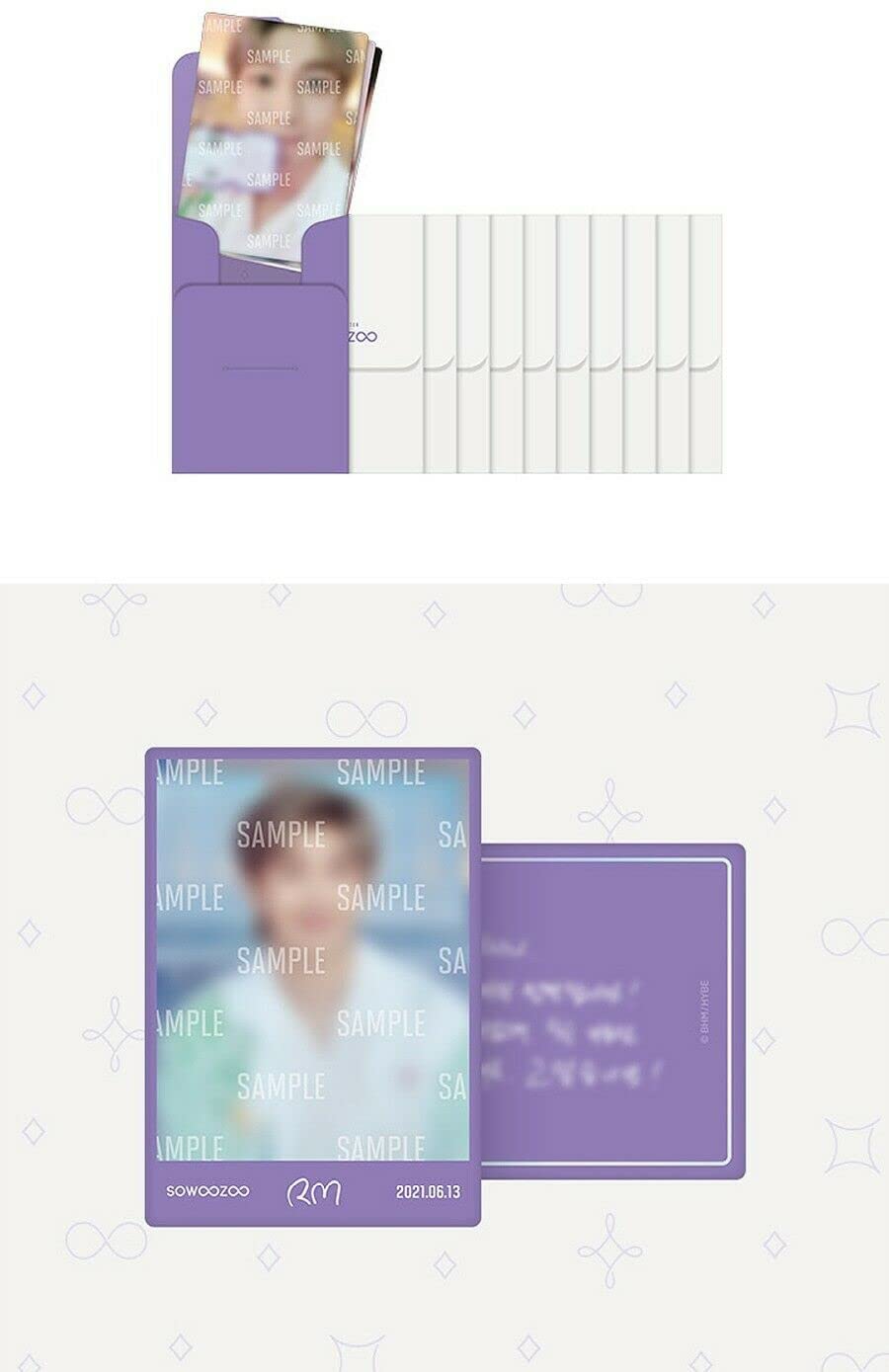 Amazon.com: BTS 2021 MUSTER SOWOOZOO Mini Photo Card Set ( Incl