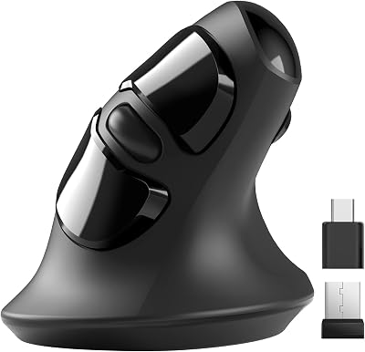 Amazon.com: Ergonomic Mouse Vertical Mouse Computer Mouse with 3 DPI ...