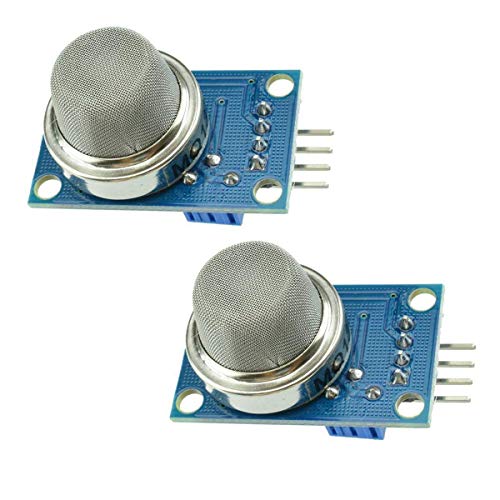 Image of Robocraze MQ135 MQ-135 Air Quality Sensor Hazardous Gas Detection Module For boards compatible with Arduino | Internet of Things Project IOT Science Project (Pack of 2)
