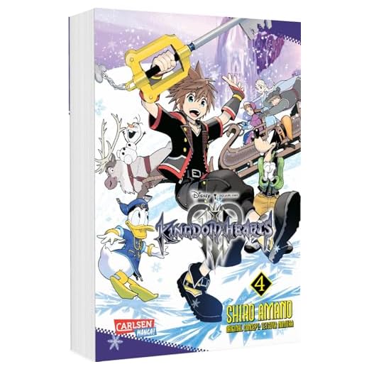 Kingdom Hearts III 4: Magischer Manga zum Disney-&-Square-Enix-Hit – der Finalband ab 12 Jahren!