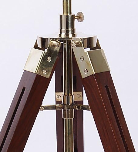 NauticalMart Brown Wooden Table Lamp Base