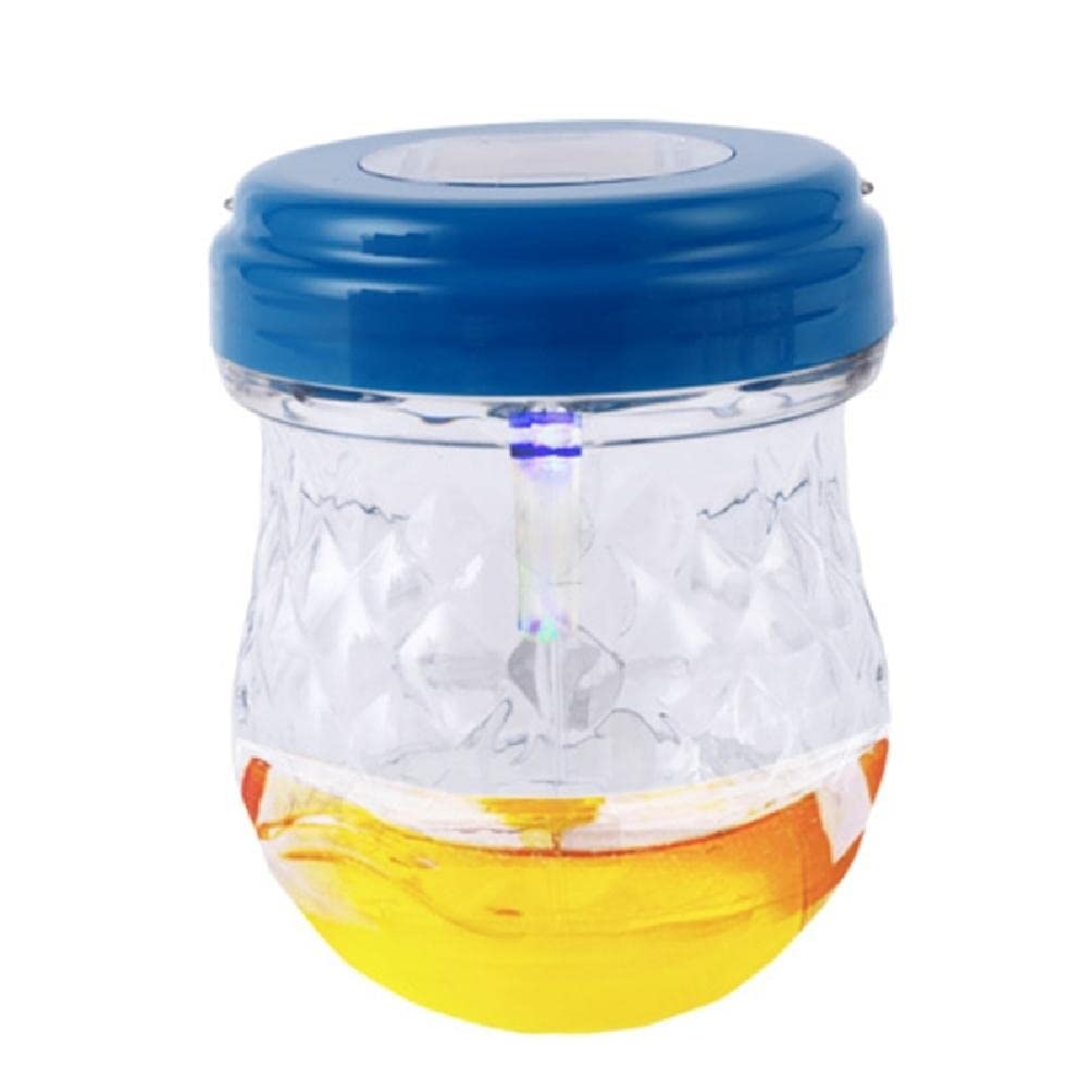 Solar Power Wasp Trap Catcher-With Light Flying Insects-Trap Bee-Hornet Catcher-Garden Outdoor Hanging Pest-Control Tool sticky wasp traps outdoor hanging bag replacement nectar-solar wasp