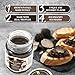Gourmanity Black Truffle Pate, Rich & Savory Truffle Sauce for Restaurant-Style Cuisine, Made in Italy, 3.2 oz Jar