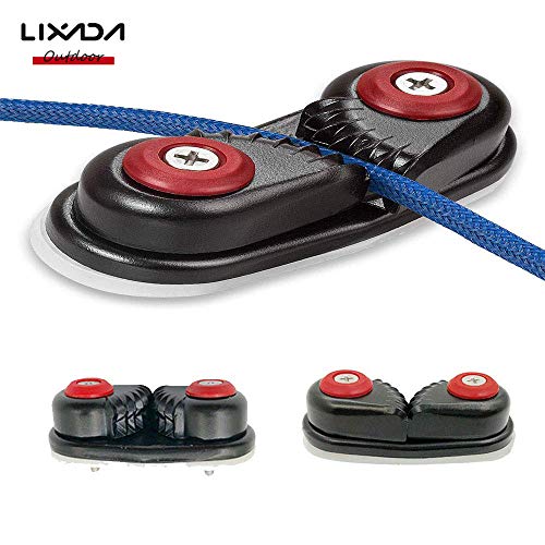Lixada 2PCS Kayak Cam Cleat Boat Canoe Sailing Boat Dinghy Aluminum Cam