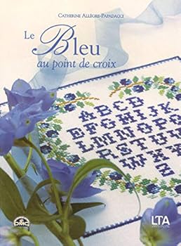 Paperback Le bleu au point de croix [French] Book