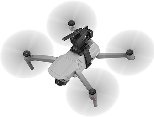 Miniatura 6 de CALIDAKA Drone lanzador de aire para Mavic 2 sistema de montaje de dispositivo de caída de aire Payload lanzador Drone Clipcarga útil entrega gota