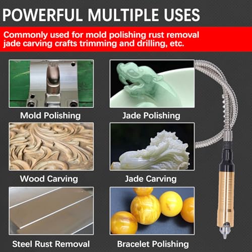 Flexible Bohrwelle Verlängerung, 113cm/44 Zoll Länge Flexwelle Flexible Welle Biegsame Welle FüR Bohrmaschine Mit Bohrfutter 0.3-6.5mm, Mehrzweck Bohrwellen VerläNgerung FüR Rotationswerkzeuge