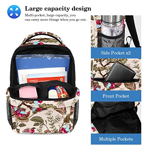 Sac à dos rétro multicolore idéal pour le voyage des adolescents