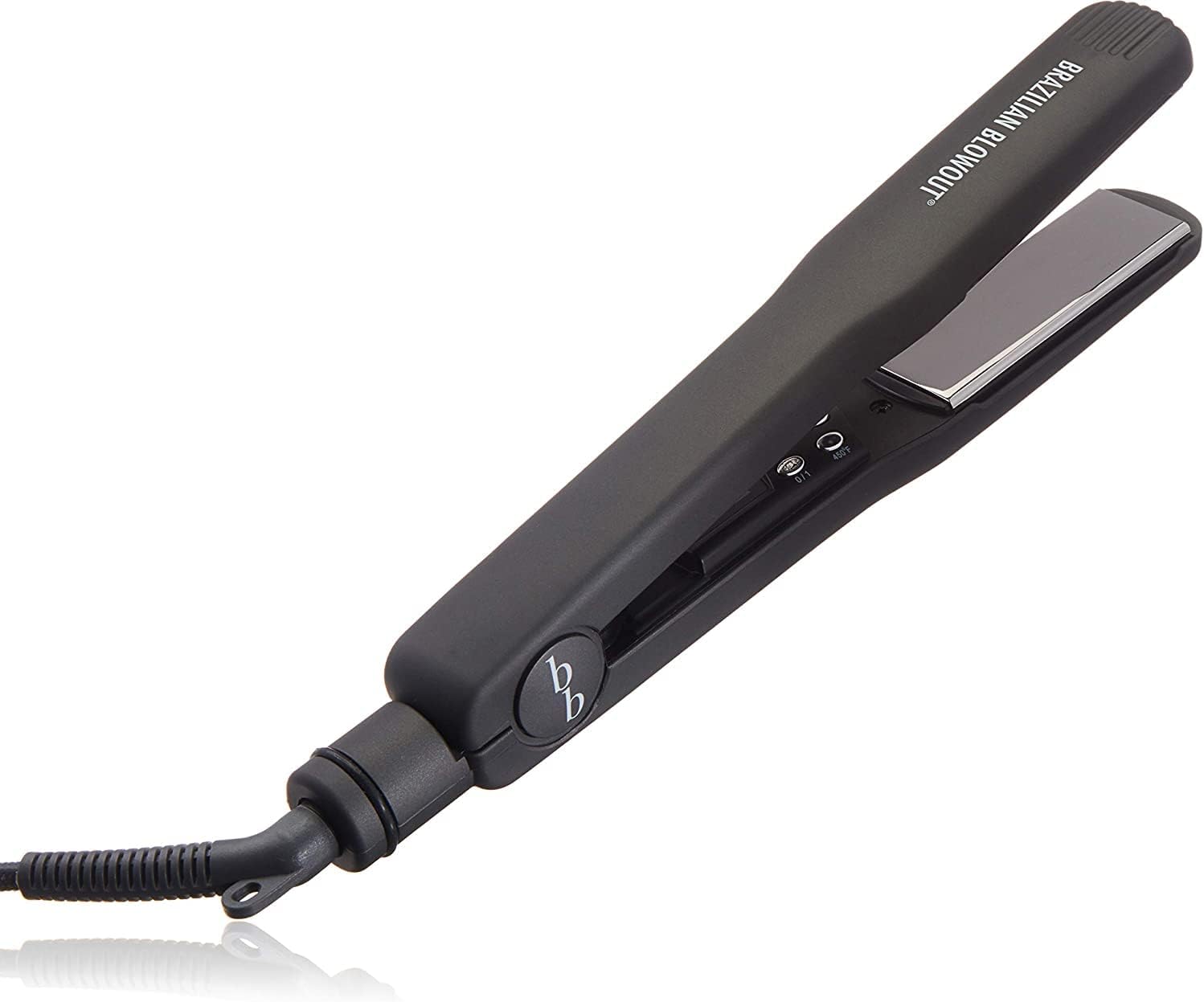 Brazilian Blowout 1 1/4" 450° Titanium Flat Iron for Frizzy Hair