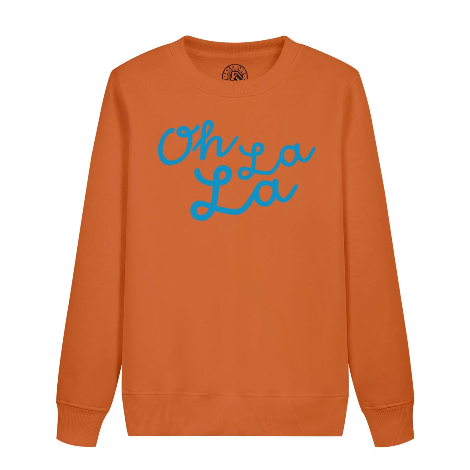 Sweatshirt enfant Oh La La en coton doux pull expression francaise