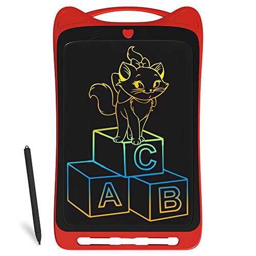 Big Side，Bright and Colorful, X'Mas Gift, LCD Writing Tablet Richgv 12 Inches Light Drawing Board & Drawing Doodle Board with Memory Lock for Kids & Adult 3+
