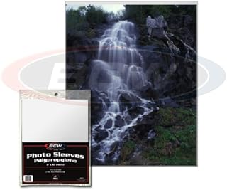 BCW Photo Sleeve - 8 x 10 - (Bag of 100) - Collecting Supplies