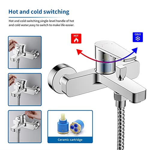 Grifo-de-Banera-Mezclador-Monomando-Cromado-Bano-y-Ducha-sin-tubo-flexible-sin-teleducha-y-sin-soporte-de-ducha