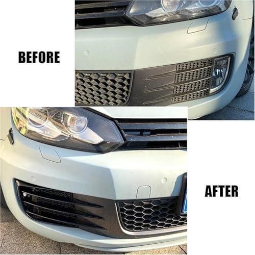 Rejilla de luz antiniebla para VW Golf 2008-2012: parachoques delantero 4