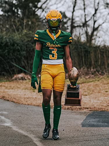 Nxtrnd Xtd Scrunch Football Socks, Extra Long Padded Sport Socks For Men & Boys (Dark Green, S/M) #TOP5