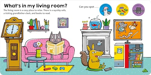 What's in My House?: A slide and find book