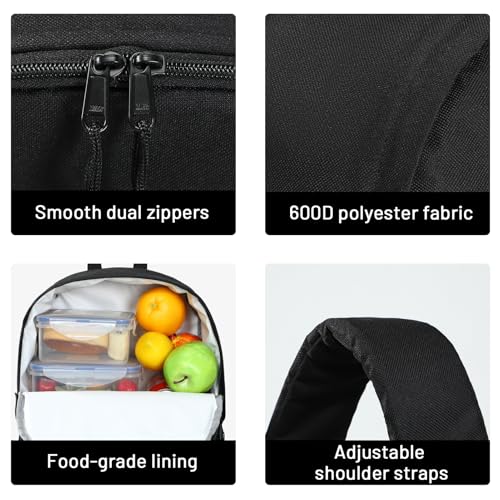 MIER 15L Lightweight Leakproof Lunch Backpack