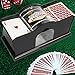 Manual Card Shuffler, Hand Cranked Card Shuffler, Card Shuffling Machine 2 Deck, Playing Card Shuffler for Home Card Game Travel Poker Blackjack Rummy