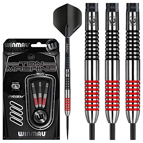 Winmau Ton Machine fléchette en acier de précision avec pointe en métal durable