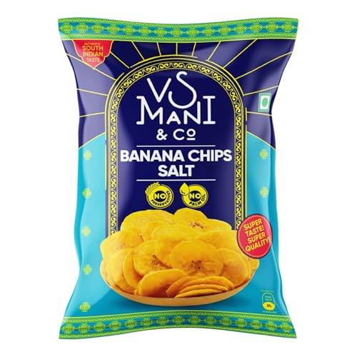 VS Mani Banana Chips Salt, No Palm Oil, 65g