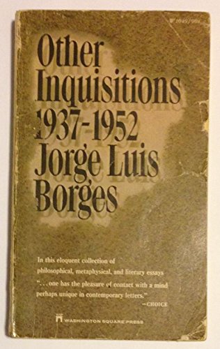 Other Inquisitions 1937-1952 B008JNQLOE Book Cover