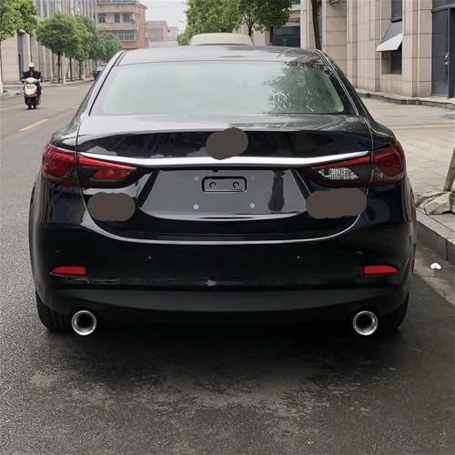 Accesorios de escape de acero pulido para Mazda 6, CX-5 y Mazda 3 4