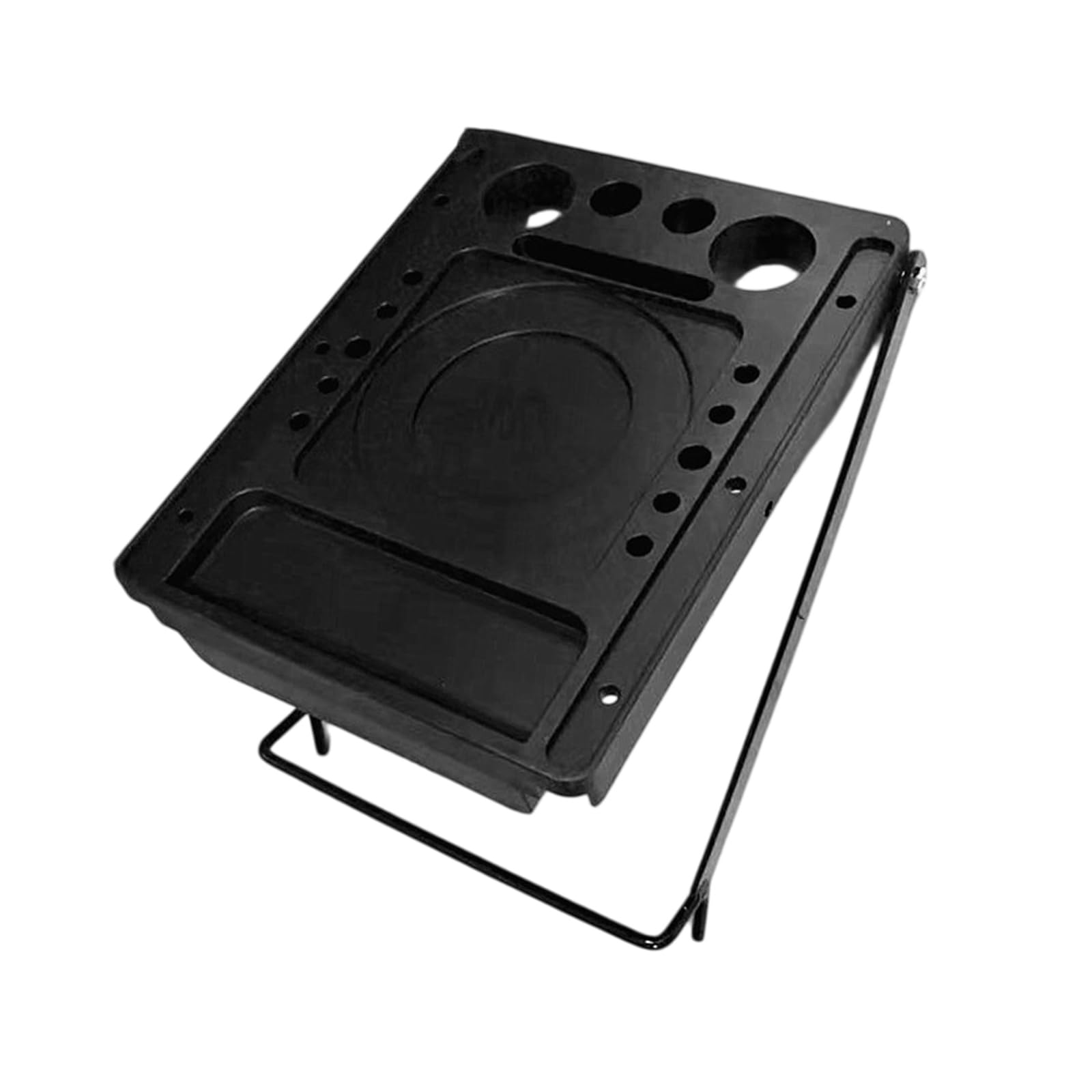 Hlzcmwi B Metal Ladder Tray Work Platform With Tool Planner Holds 55 Pounds For Painting And Home Projects Ladder Tray For Painting