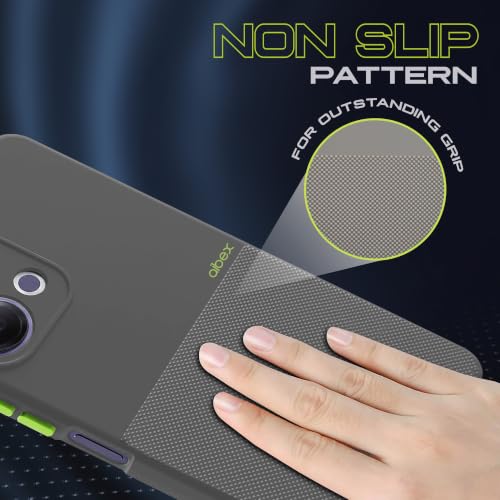 Image of AIBEX Premium Back Cover Case Compatible for Vivo Y21 5G / Vivo Y11 5G | Scratch & Drop Tested Shockproof Matte Texture Case with Soft Microfibre Lining | Slim Fit Cover with Anti-Scratch - Grey